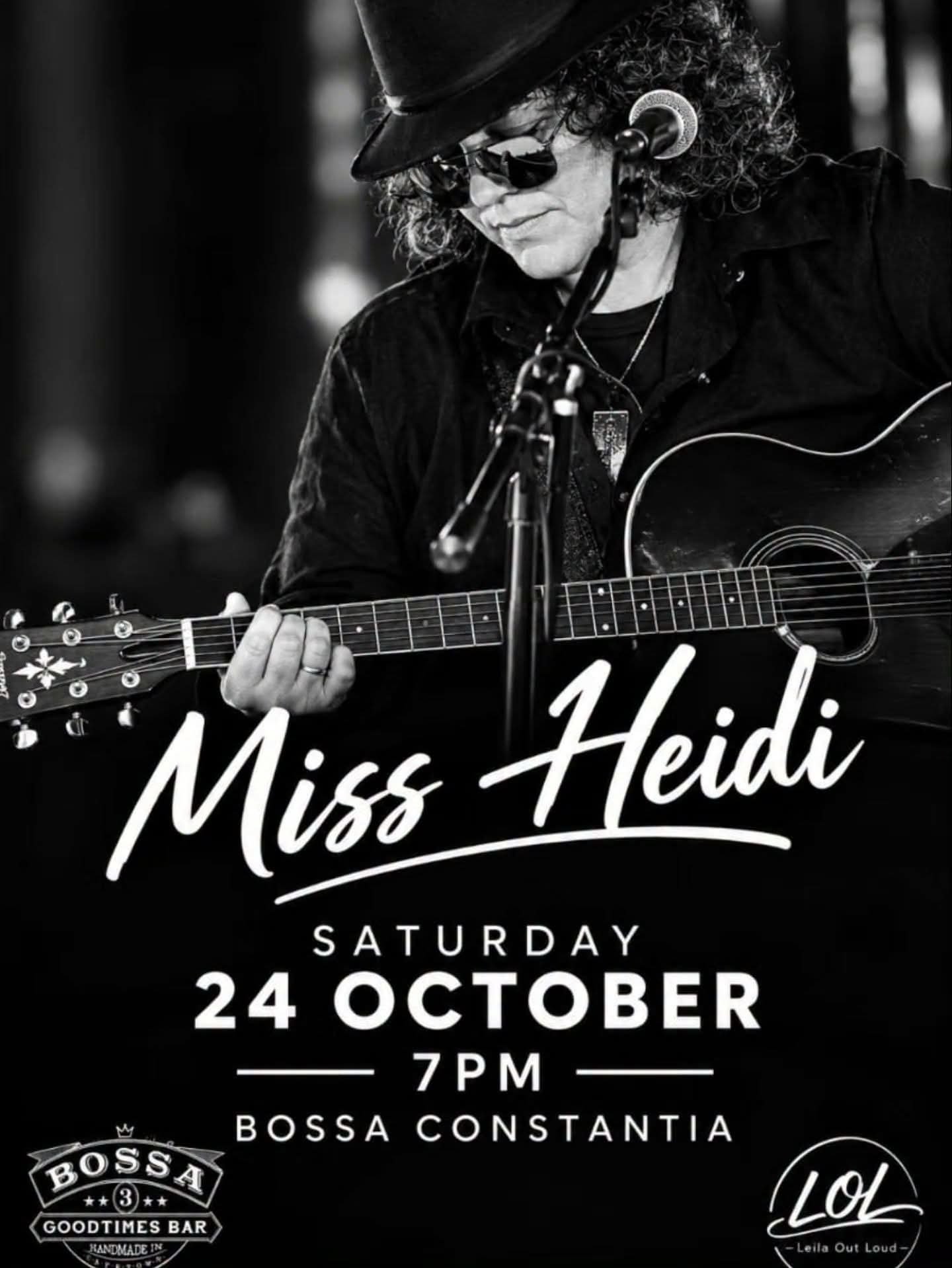 Miss Heidi @ Bossa Constantia 24 Oct