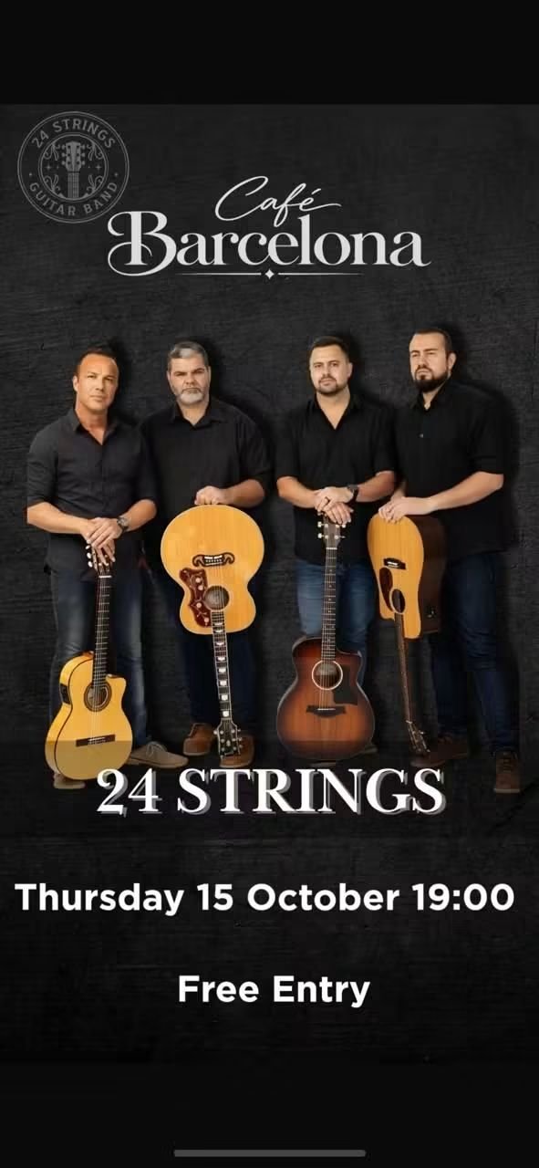 24 STRINGS @ Cafe Barcelona 15 Oct