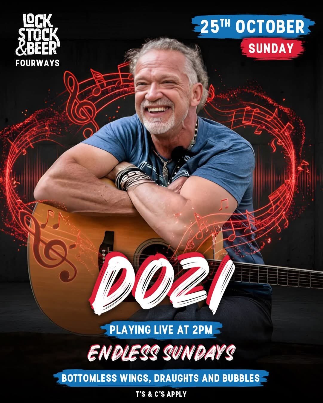 Dozi @ Lock Stock & Beer Fourways · Sandton 25 Oct