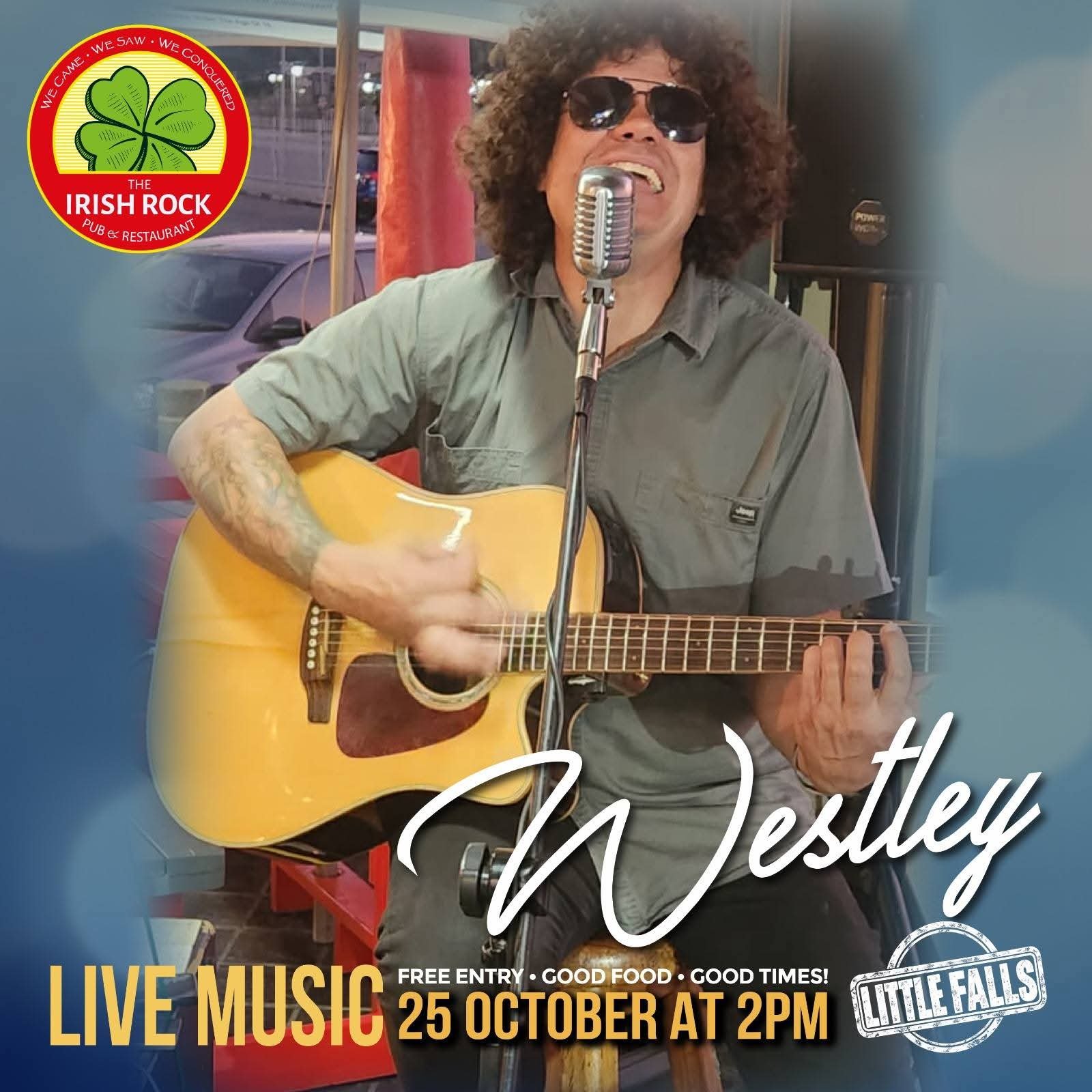 Westley @ The Irish Rock Pub & Restaurant Little Falls 25 Oct