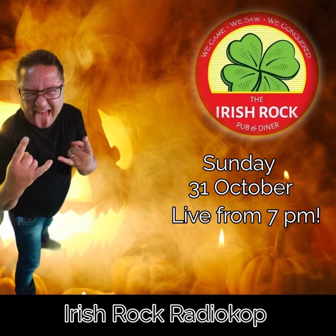 Chris @ Irish Rock Radiokop 31 Oct