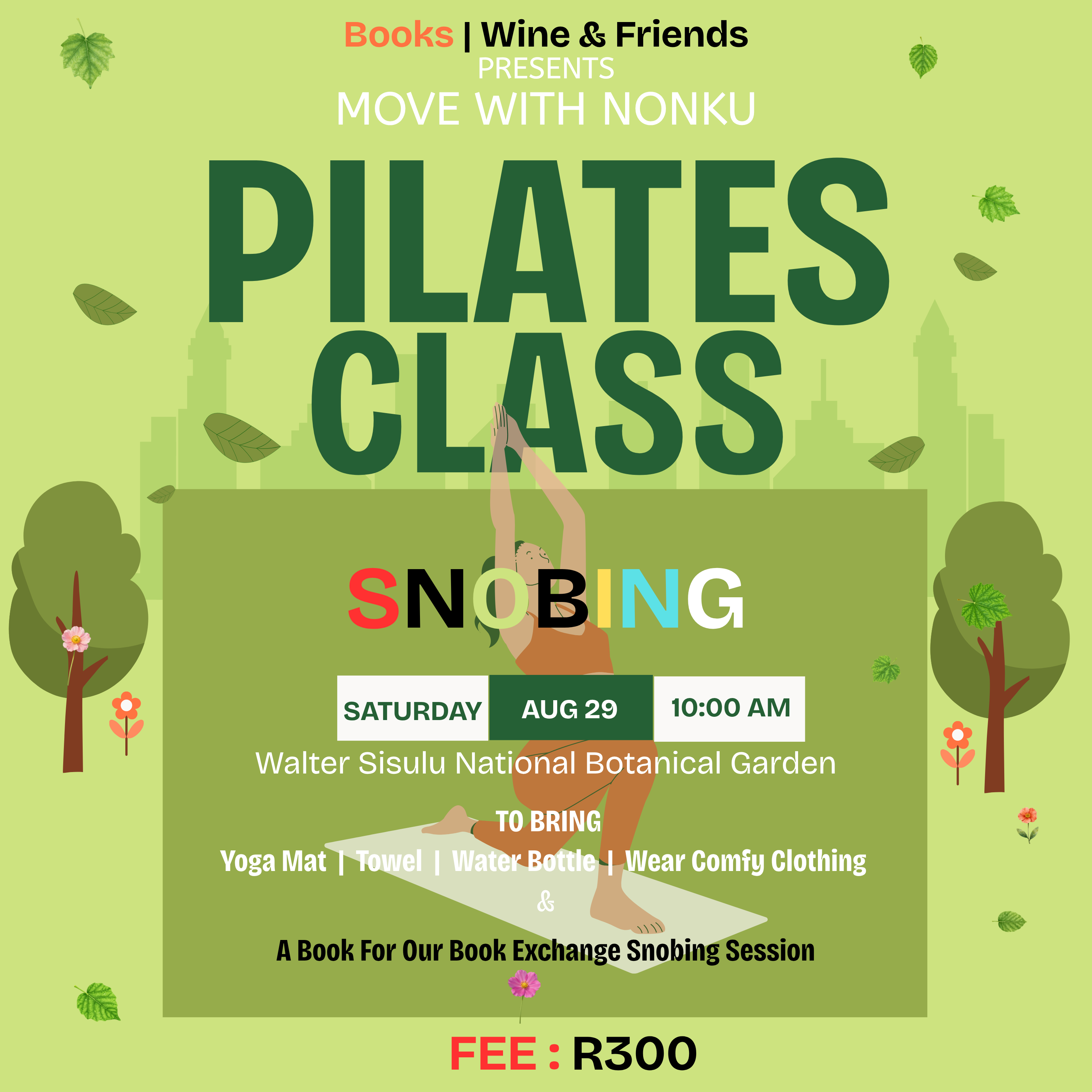 SNOBING Move With Nonku Pilates Class