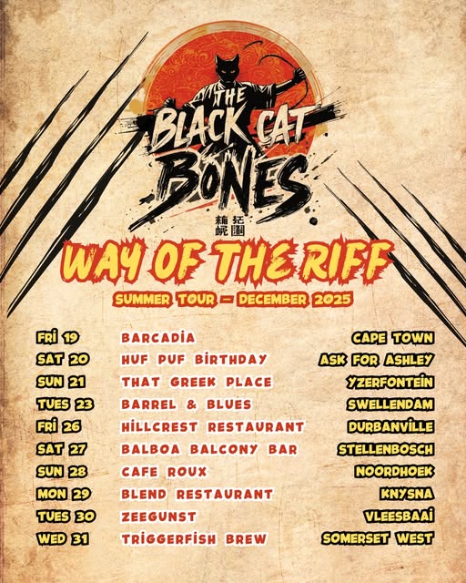 Black Cat Bones @ The Greek Place, Yzerfontein 21 Dec - Image 1