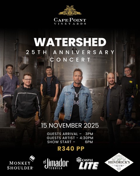 Watershed @ Cape Point Vineyards 15 Nov - Image 1