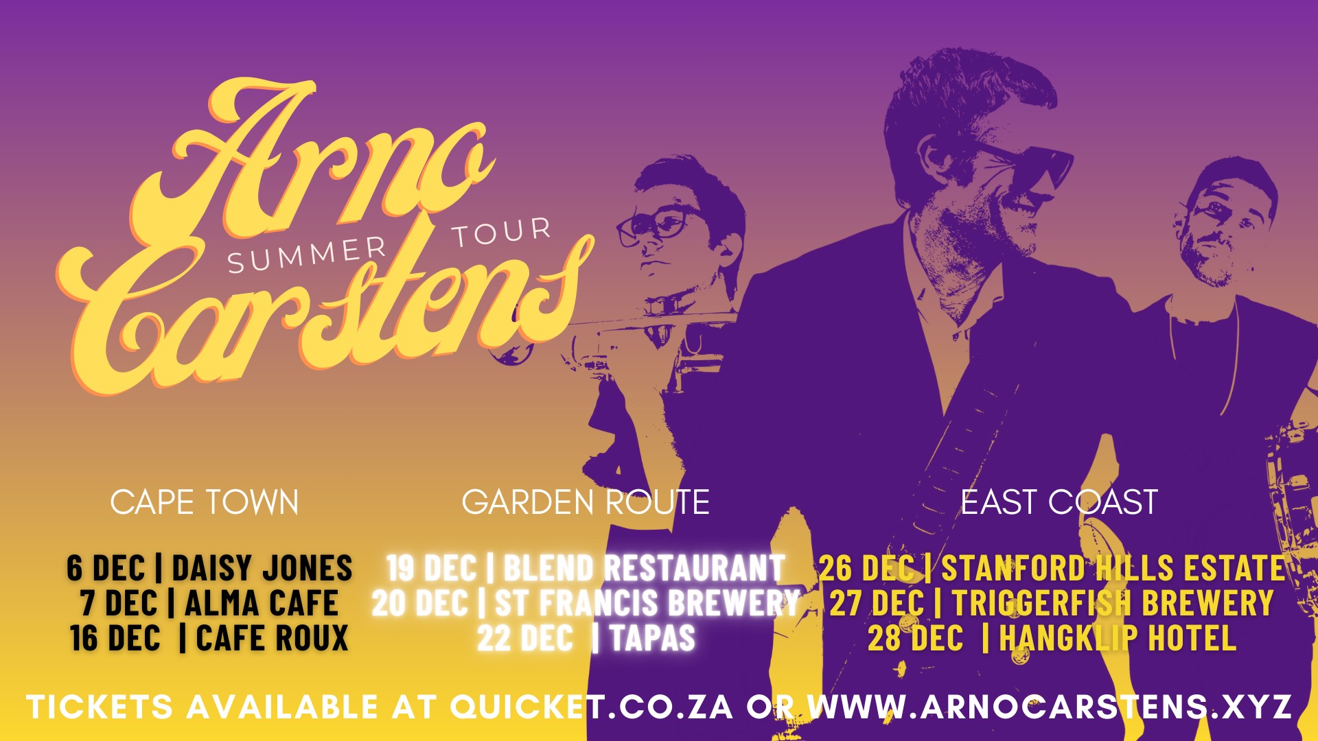 Arno Carstens @ Triggerfish Brewing 27 Dec