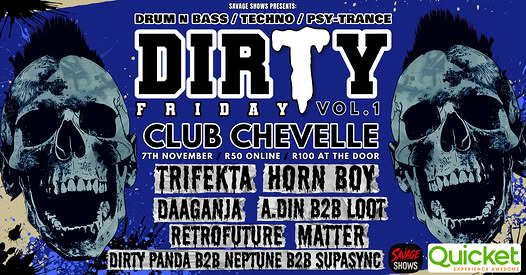 Dirty Friday @ CLub Chevelle 24 Oct - Image 1