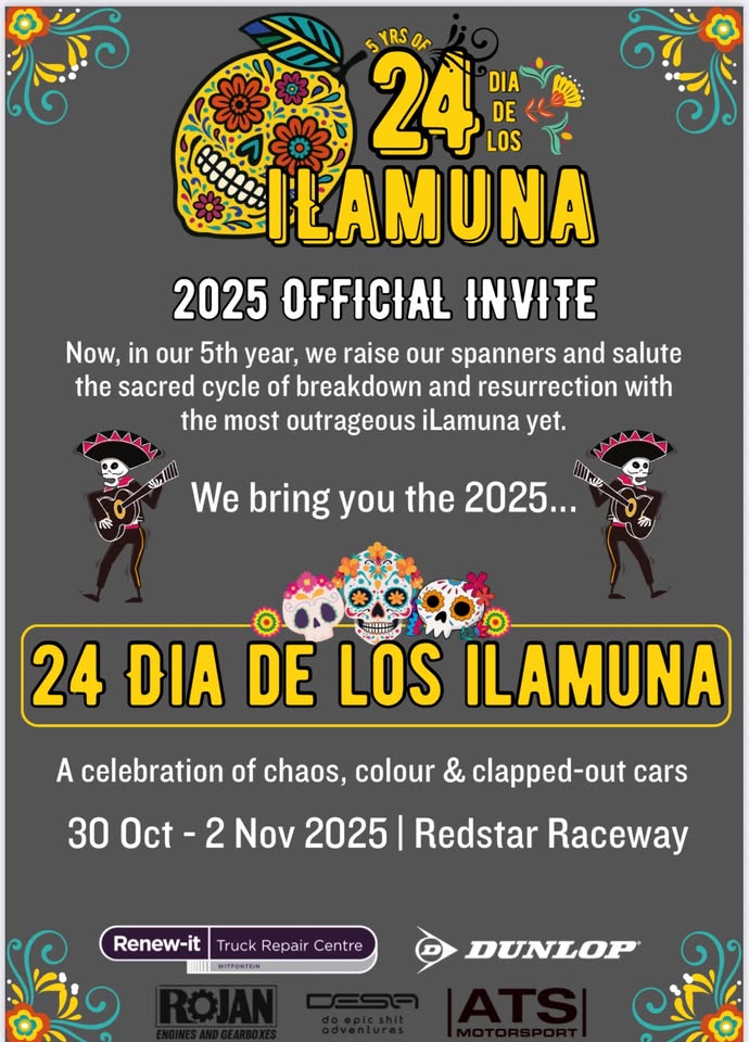 24hr Dia De Los iLamuna – 5yr Anniversary Race! @ Redstar Raceway Delmas 31 Oct - 2 Nov