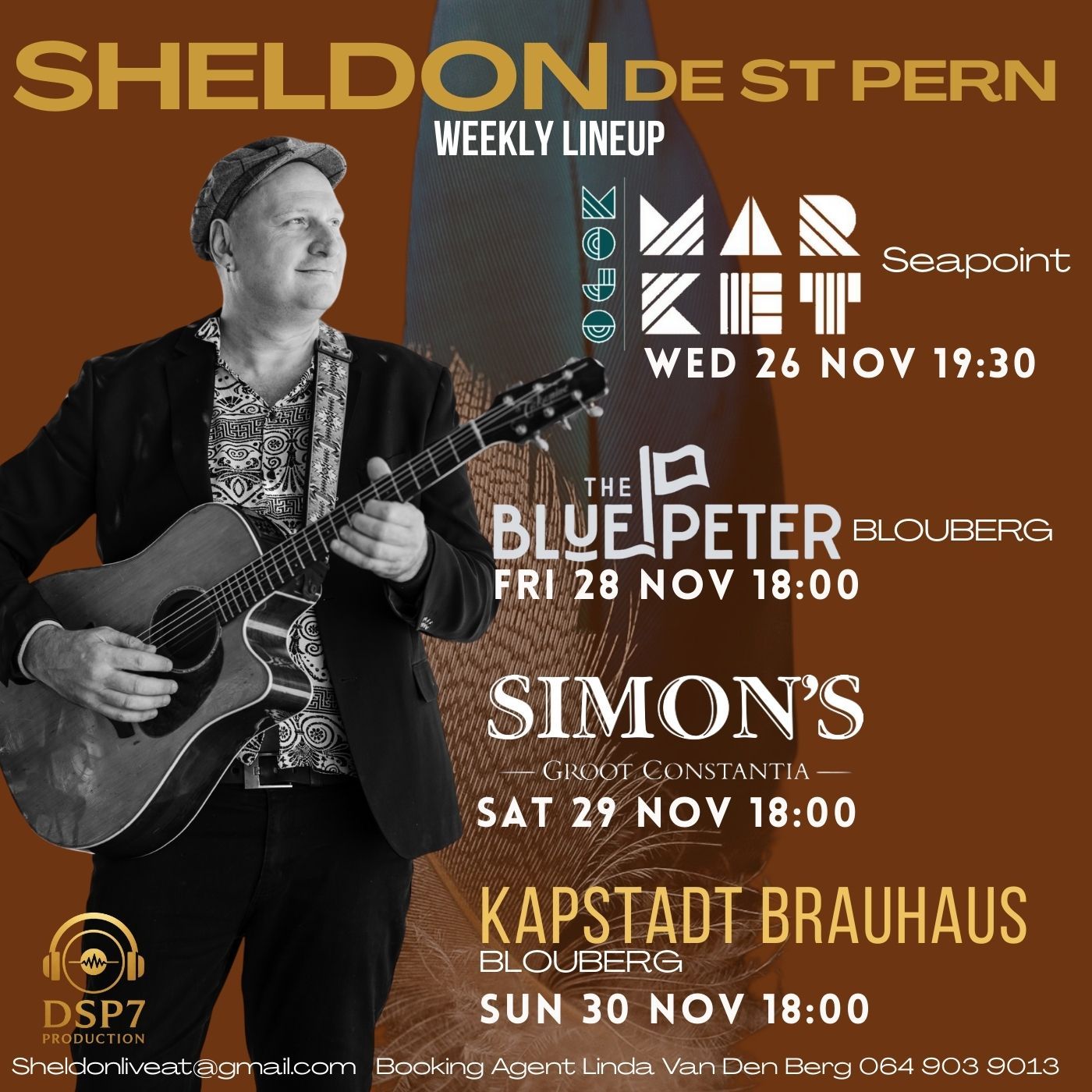 Sheldon De St Pern @ Simon's Restaurant Groot Constantia - Image 1