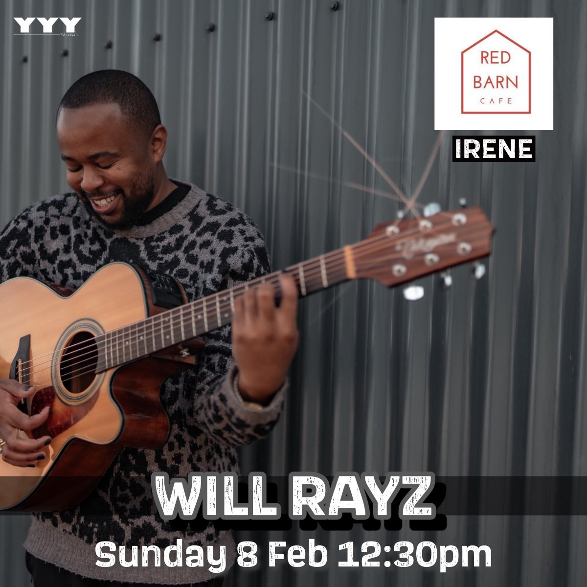 Will Rayz @ The Red Barn 8 Feb - Image 1