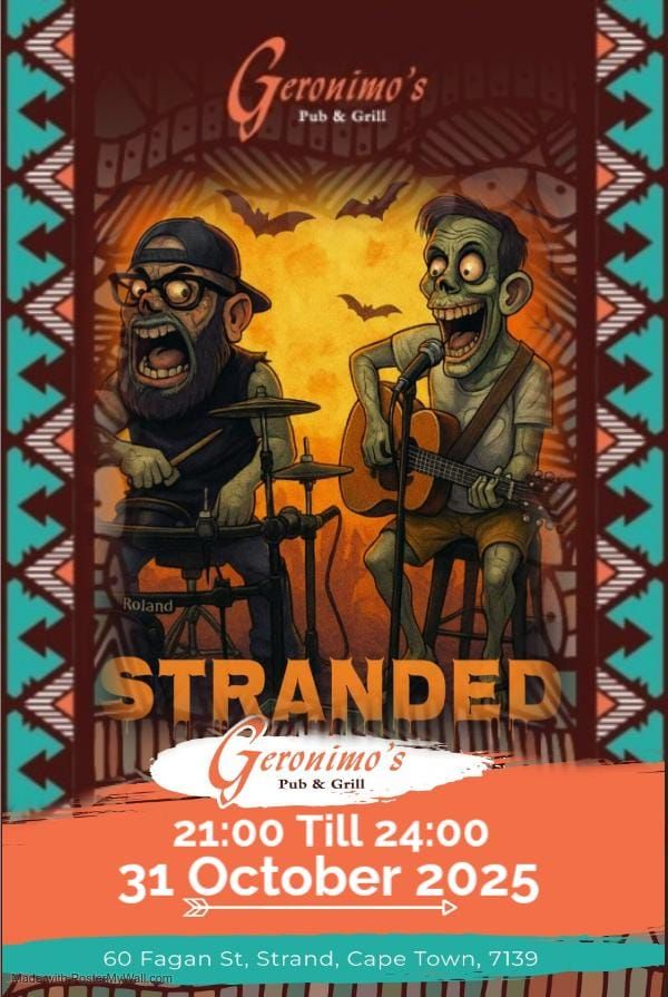 Stranded @ Geronimo's Pub & Grill, Strand 31 Oct - Image 1