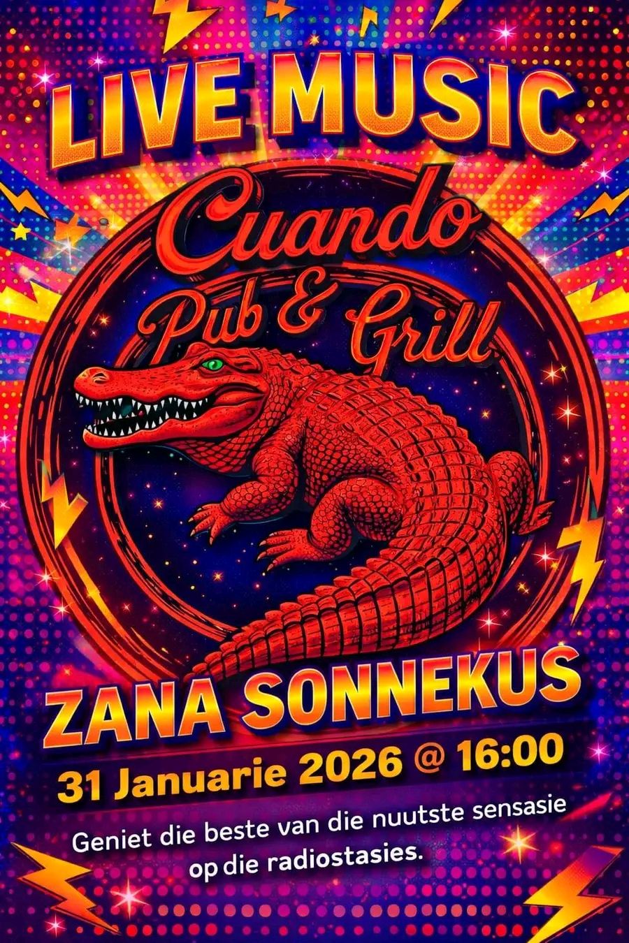 Zana Sonnekus @ Cuando Pub 31 Jan - Image 1