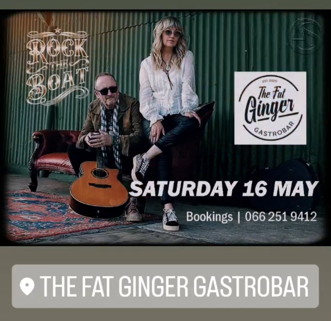 Rock The Boat @ The Fat Ginger Gastrobar, 16-05-2026